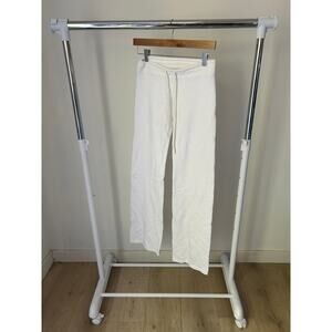 More Y2K White Flare Pants Size 0